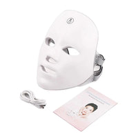 7 Colors LED Facial Mask Red Light Photon Therapy Anti Wrinkle Firming Skin Brightening Acne Treatment Skin Care Face LED Mask