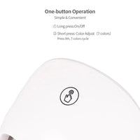 7 Colors LED Facial Mask Red Light Photon Therapy Anti Wrinkle Firming Skin Brightening Acne Treatment Skin Care Face LED Mask